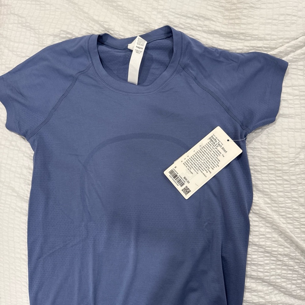 Lululemon Swiftly Tech Blue Short Sleeve 2.0 NWT
